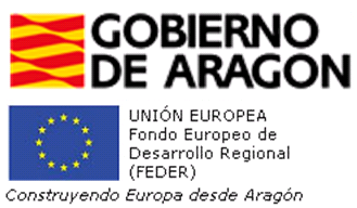 Aragoiko gobernua eta EGEF logotipoa 