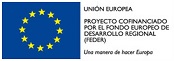 Unión Europea. Proyecto cofinanciado por el Fondo Europeo de Desarrollo Regional (FEDER)
